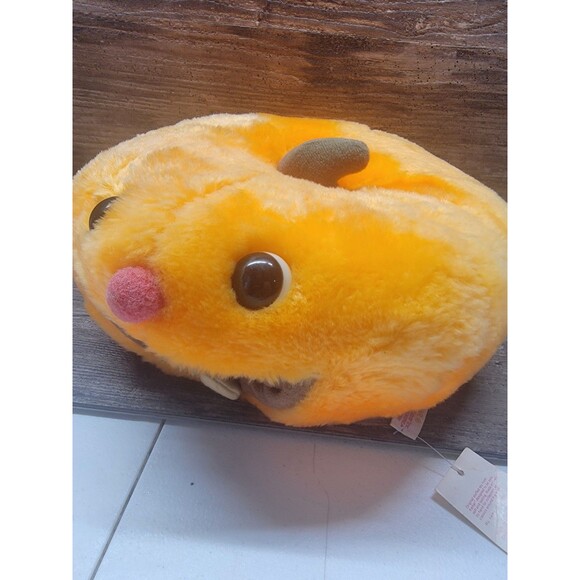 Vintage Kamar Halloween Stackable Plush Pumpkin 70s 80s Snaggletooth Orange - Picture 2 of 7